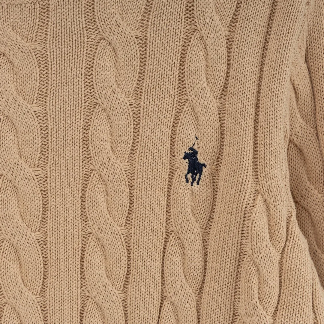 P280 top version (different currencies). You can scan the code to enter the official website. Style: Ralph Lauren POLO Ralph Lauren small label embroidered knitted old money style long-sleeved sweater. Color: Picture color. Size: S-XL. Fabric: pure cotton. Accessories: full set of customized accessories. No gender distinction. Same style for men and women.